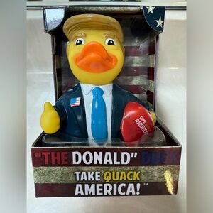 Donald Trump- CelebriDucks Take Quack America The Donald Rubber